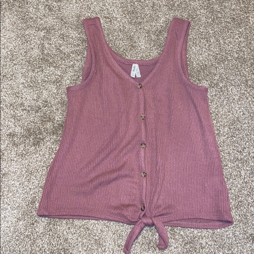 Rose pink Tank top